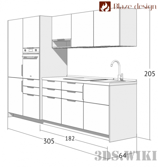 TỦ BẾP HIỆN ĐẠI MÀU CAM BÓNG GƯƠNG